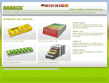 Tablet Screenshot of anabox.de