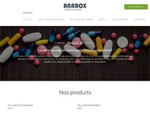 Tablet Screenshot of anabox.fr